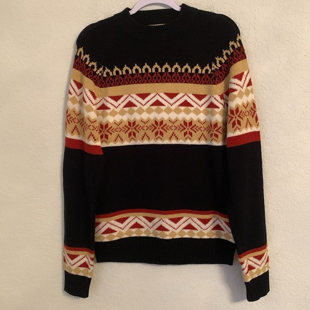 VTG Snowdrift Men's Ski Sweater Size L